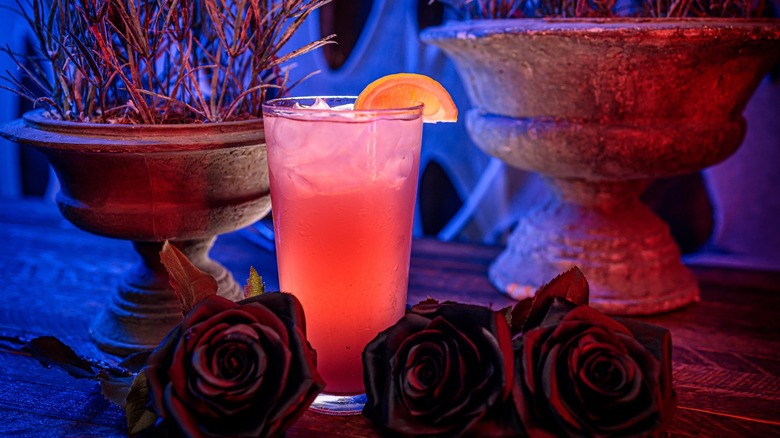 Black Widow Lemonade  with roses