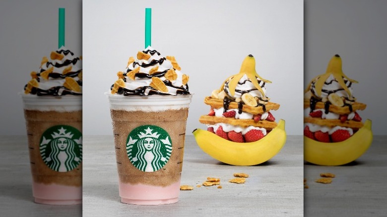 Banana Split Mocha Frappuccino