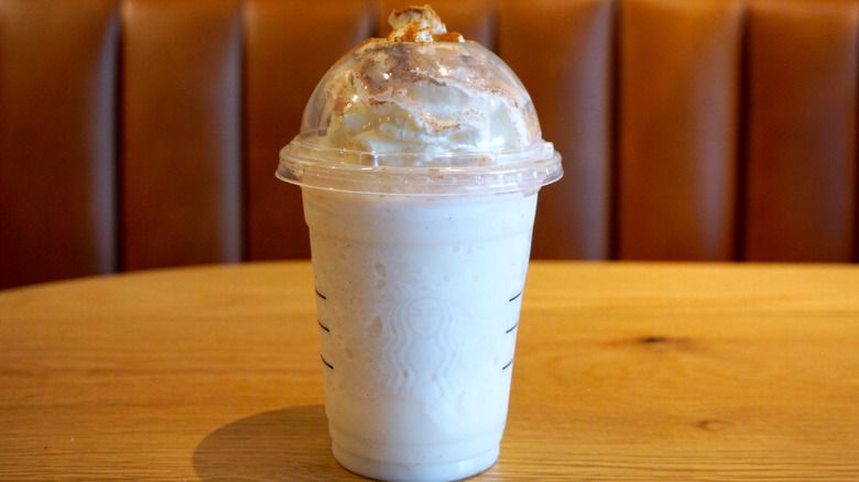 Hazelnut Frappuccino Starbucks whip