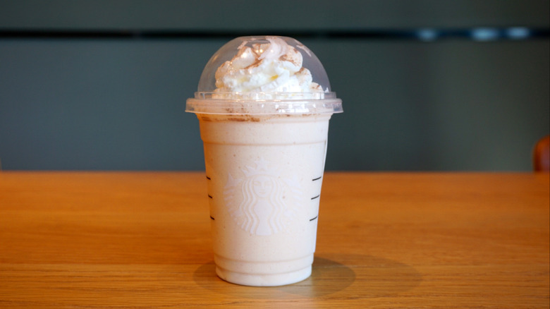 Pumpkin Pie Frappuccino whip