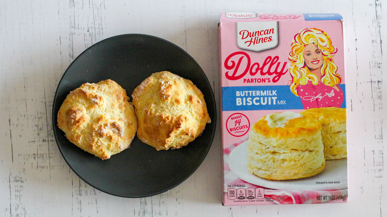 Dolly Parton biscuit mix