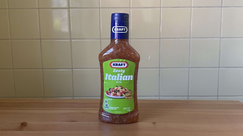 Kraft zesty Italian dressing