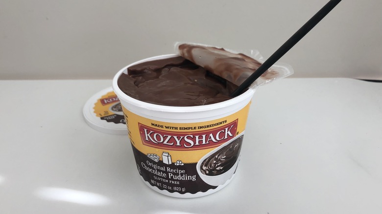 KozyShack chocolate pudding