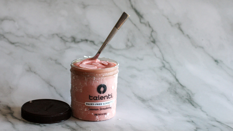 Talenti strawberry sorbet