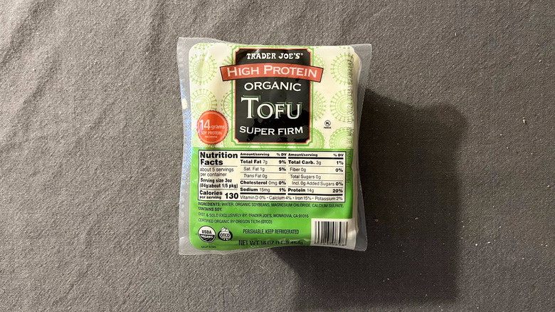 Trader Joe's super firm tofu