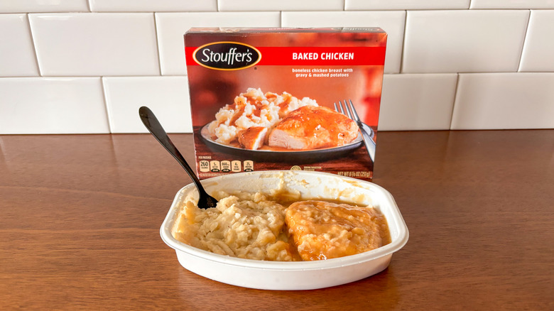 Stouffer's baked chicken meal