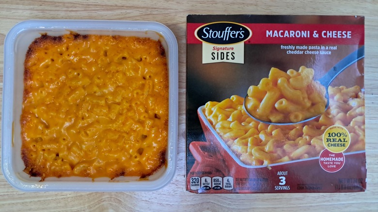 stouffer's mac and cheese tray