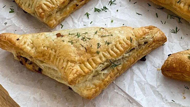 Savory Mushroom And Lentil Hand Pies