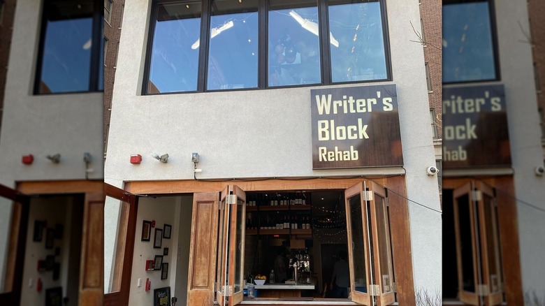 outside of Writer's Block Rehab