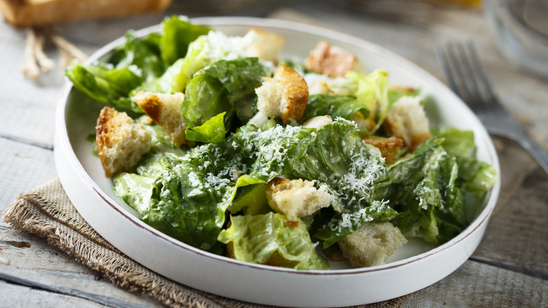 a caesar salad