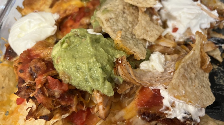 plate of nachos