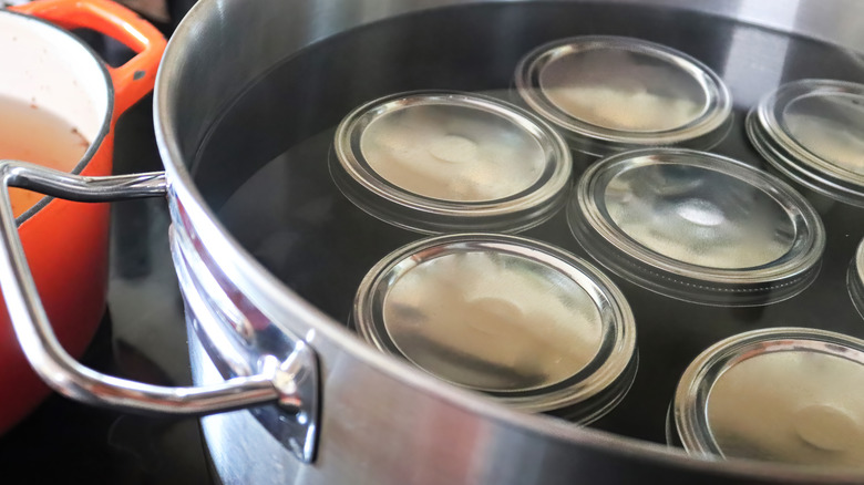 water bath canning