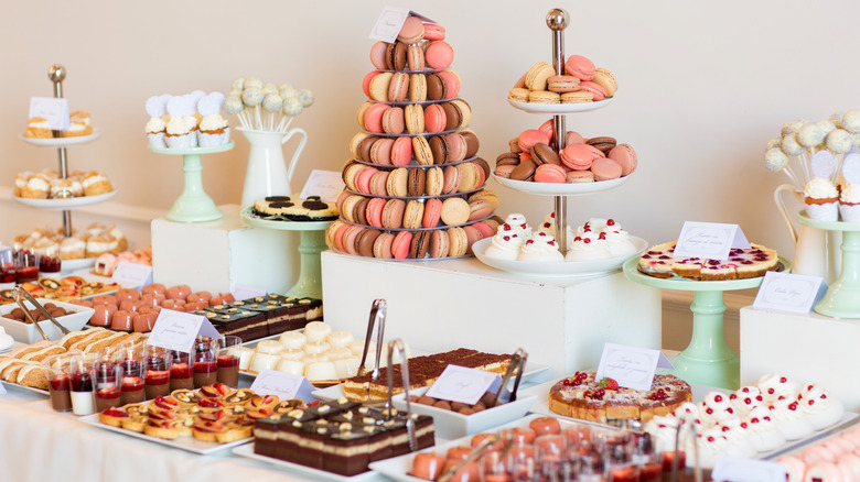 Wedding dessert bar