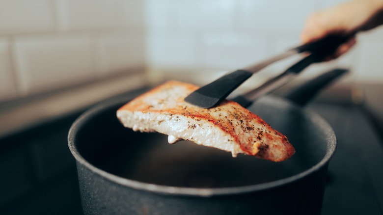 pan searing fillet of fish