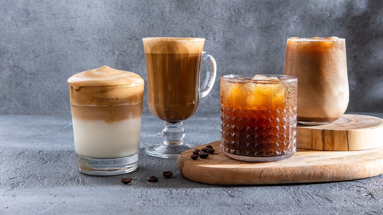 types of espresso drinks