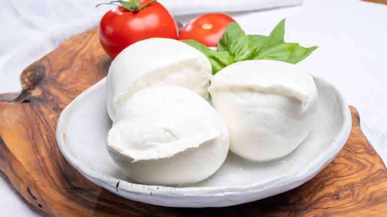 Mozzarella di Bufala and tomato