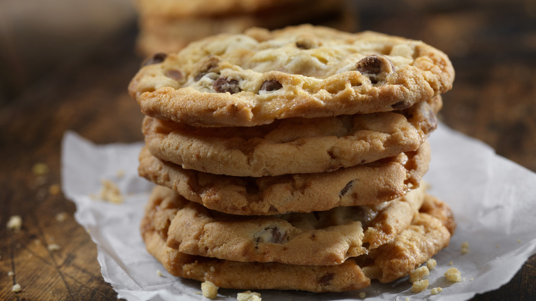 Stack of cookies 