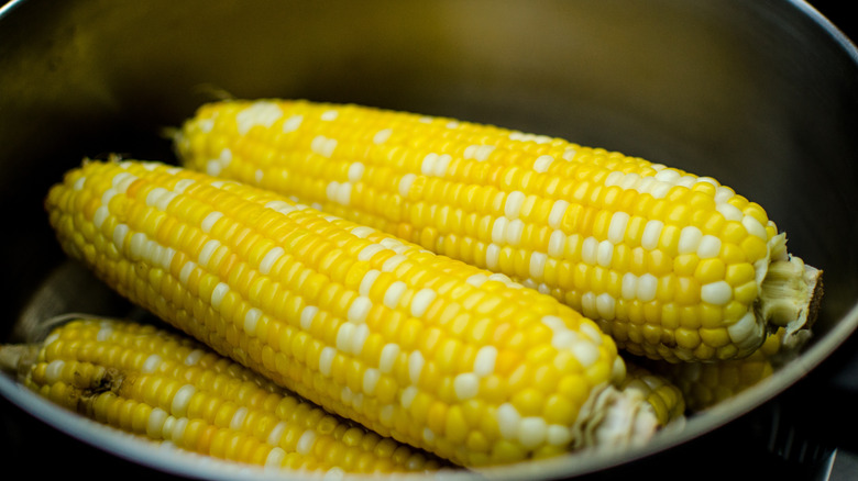 Instant pot with corn