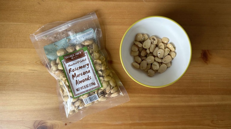 roasted and salted Marcona almonds