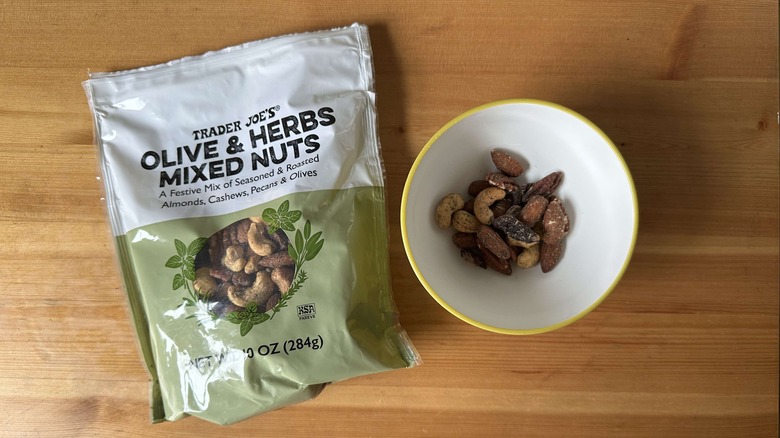 Olive and herb mixed nuts