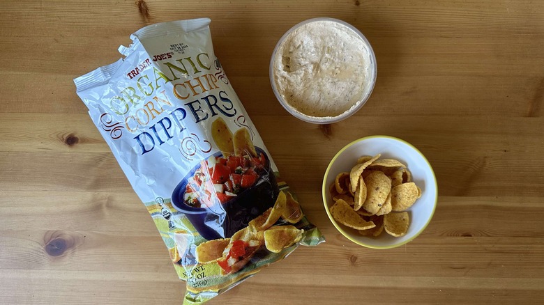 Trader Joe's chips and dip