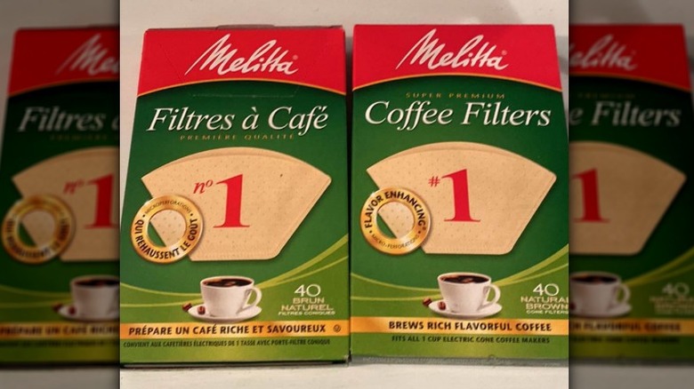 No. 1 coffee filters