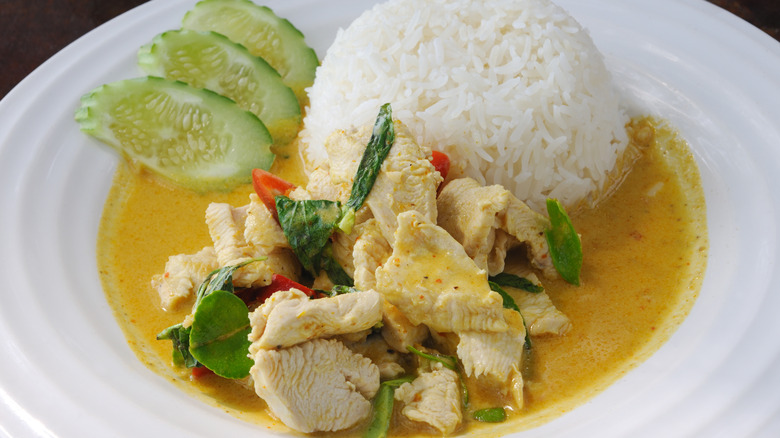 Thai yellow curry