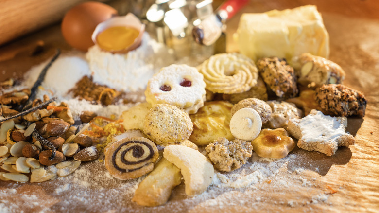 traditional Alsace bredeles Christmas cookies