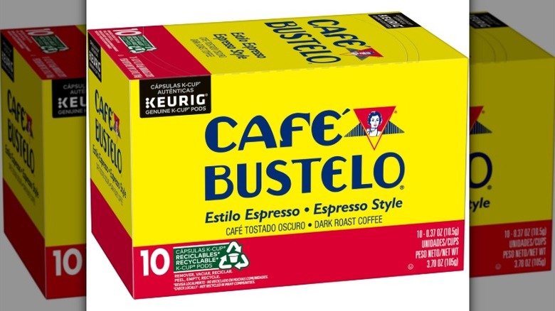 box of Café Bustelo Espresso Style