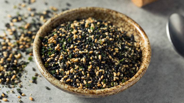 Furikake in a bowl