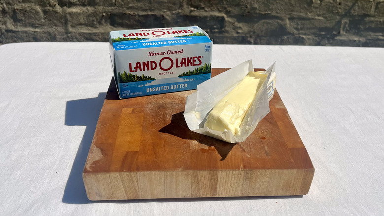 Land O'Lakes box and butter