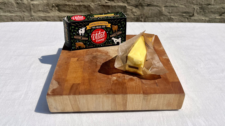 Vital Farms box and butter