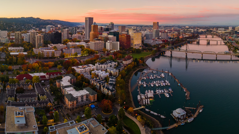 Downtown Portland skyline