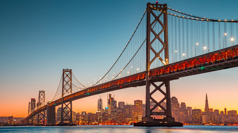 Golden Gate Bridge and San Francisco skyline