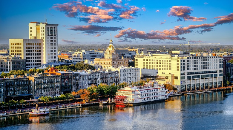 Savannah River in daylight