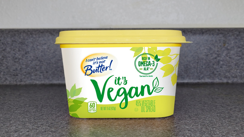 I Can't Believe It's Not Butter vegan