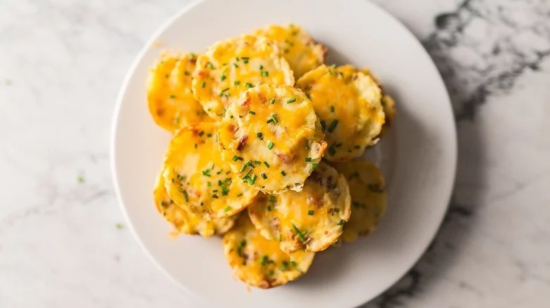 cheesy mashed potato muffins