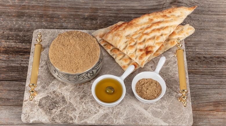 za'atar olive oil bread 