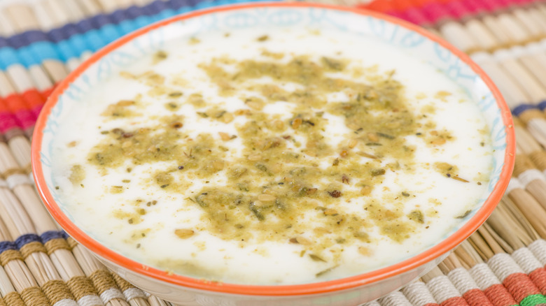 feta yogurt dip za'atar 