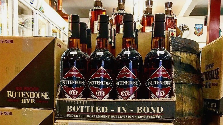 case of Rittenhouse rye 