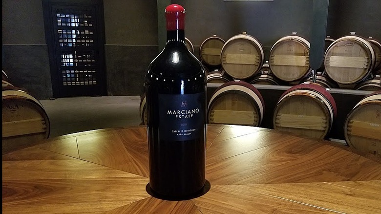 Imperial bottle of Marciano Estate cabernet sauvignon