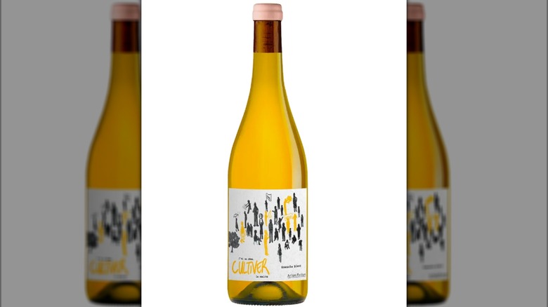 bottle of 2023 Les Indigenes Cultiver Grenache Blanc