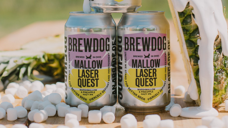 BrewDog Mallow Laser Quest cans