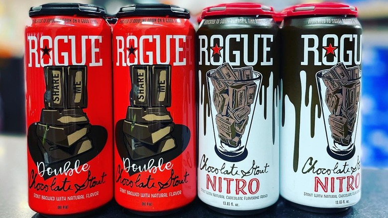 Rogue Chocolate Stout cans