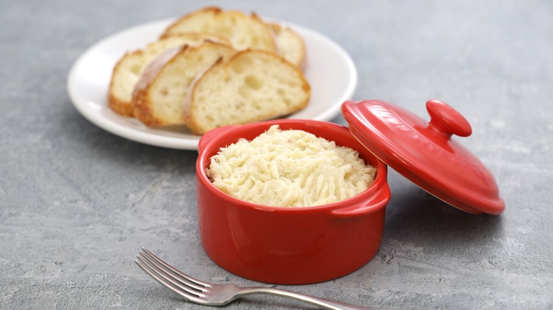 Codfish Brandade in small dish