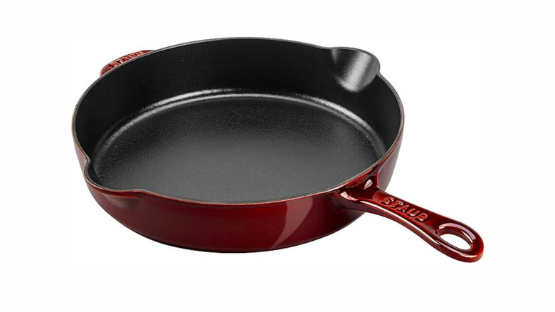 Staub Grenadine pan on white background