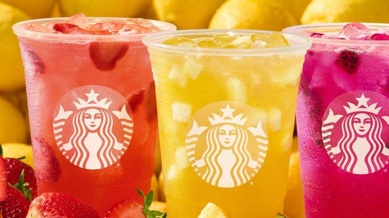 three flavors of Refreshers