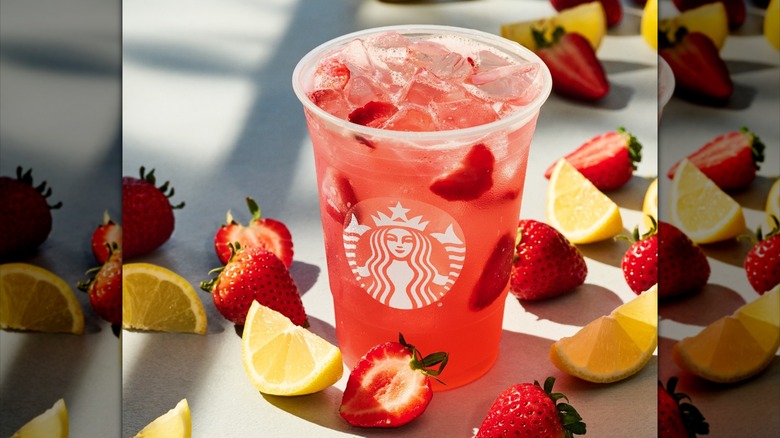 Strawberry Açaí Lemonade Starbucks Refreshers