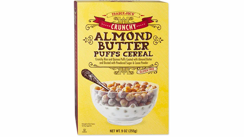 Almond butter puffs cereal