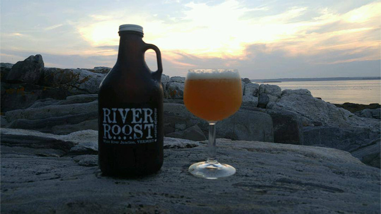 River Roost beer and growler